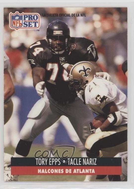1991 Pro Set Spanish Tory Epps #3 0il7