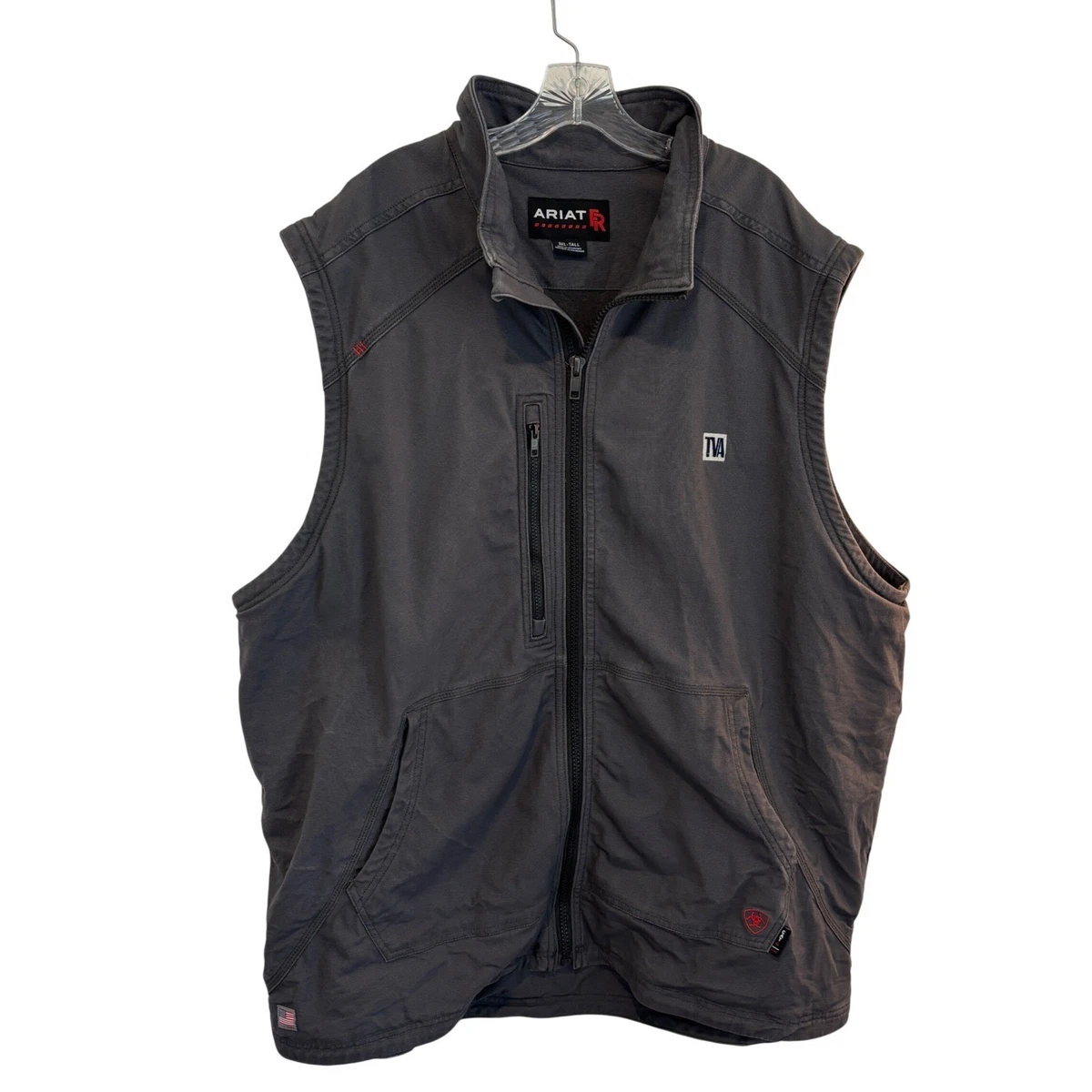 Ariat Camicia Da Lavoro Uomo Ignifuga – FR, Taglia XL Alta, Colore Volpe Argentata, Antiumidità