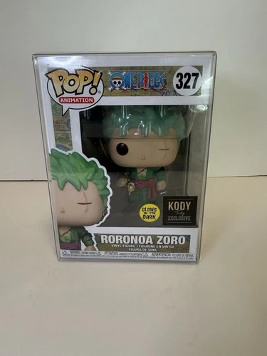 Funko Pop! Vinyl: One Piece - Roronoa Zoro (Glow) - Kody Trading Exclusive #327