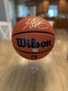 Zach LaVine Chicago Bulls Signed Wilson Authentic Indoor/Outdoor Basketball