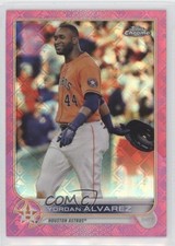 2022 Topps Chrome Logofractor Edition Pink Refractor 43/199 Yordan Alvarez 0y0n