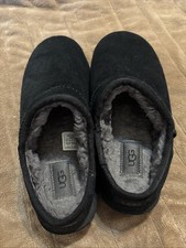 UGG Classic Women's Slippers Suede Black Ladies US 9- Fits Like An 8