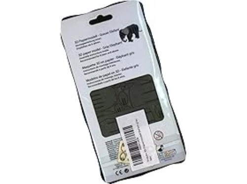 Fridolin Modello di carta 3D elefante grigio - Immagine 3 di 4