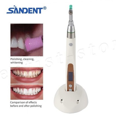 Dental Electric Cordless Hygiene Prophy Handstück 360° drehbare Polierkelche