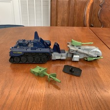 Vintage G.I. Joe 1987 Battle Force 2000 Marauder Cycle Tank for parts - READ