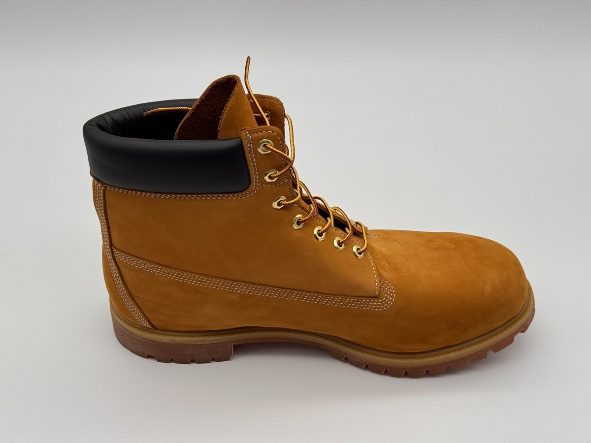 Timberland 6 Inch Boot Wheat Nubuck Mens Size 16 No Box | eBay