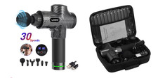 High Quality Pro Muscle Massage Brushless Gun Whole Body Massage Carbon Fiber