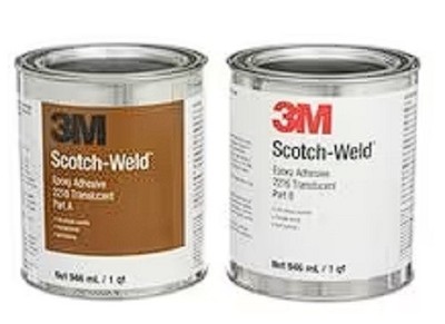 3M Scotch-Weld Epoxy Adhesive 2216, Parts A & B Kit, Translucent,