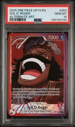 Gol D. Roger OP13-003 Alternate Art Leader Carrying On His Will