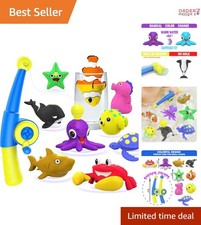 Color Changing Sea Creatures Bath Toys 10 Pack Waterproof Water Table Kids