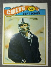 1977 Topps Football Card 95 Bert Jones Baltimore Colts 