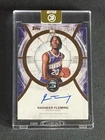 2025-26 Topps Three Rasheer Fleming Auto Autograph RC Gold #/10 Suns Rookie