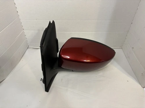 2013 - 2016 FORD ESCAPE OEM RED LEFT DRIVER SIDE MIRROR POWER ADJUST TESTED PC