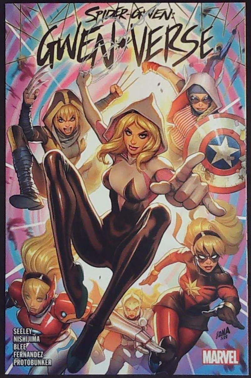 SPIDER-GWEN GWEN-VERSE Graphic Novel