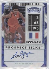 2020 Contenders Draft Picks RPS Cracked Ice Ticket 10/23 Killian Hayes Auto qf8