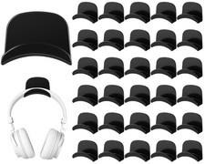 30 Pcs Headphone Hanger Holder Desk Adhesive Headphone Hook Graduation Wall H...
