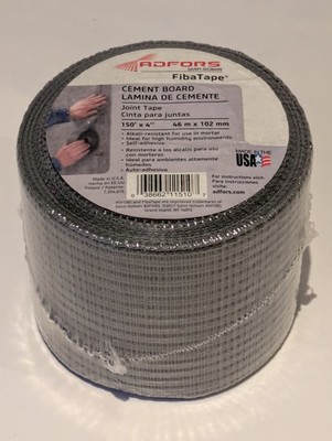 ADFORS FibaTape 150 x 4'' 46 m x 102mm Zementplatte Fugenband Gewebeband Gewebe