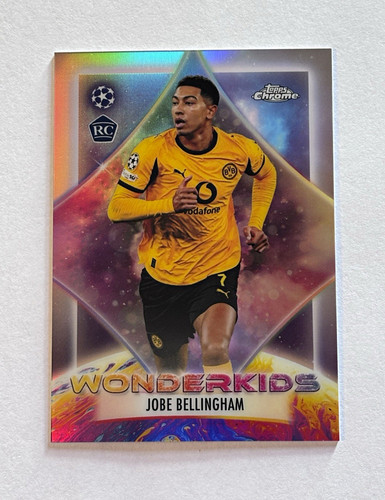 Topps Chrome 2026 Wonderkids Rookie Insert #WK-9 Jobe Bellingham Dortmund