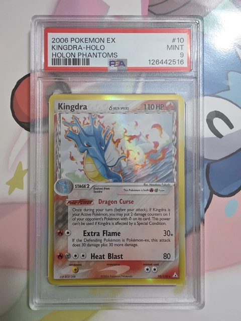 Kingdra 10/110 Holo PSA 9 POKEMON EX HOLON PHANTOMS