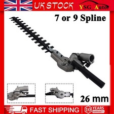 7 / 9 Spline 26 mm Hedge Trimmer Attachment Fit Various Brush Cutters &Trimmers