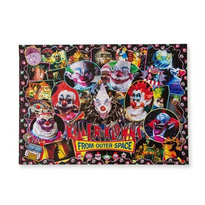 Killer Klowns From Outer Space Kollage B 1000-Piece Jigsaw Puzzle For Adults |