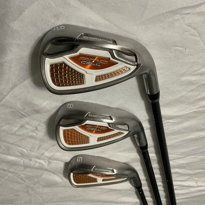 Cobra AMP CELL Orange Iron Set 3pcs 5, 8, 9, Lite Flex. 53g Graphite Shaft RH