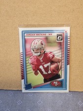 2025 Panini Donruss Optic Rated Rookie Jordan Watkins #289 49ers NFL