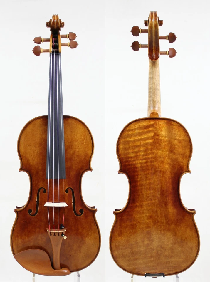 Master Sound ! Jacobus Stainer 1674 Violin 4/4 Copy ! #8521 Antiqued Varnish! - Image 2 of 4