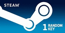 1x Random Steam Key  Indie, AA, AAA  19 Retail Value