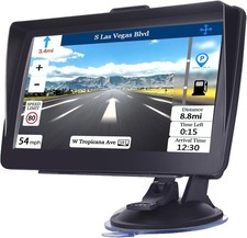 Garmin Auto Camion Navigazione GPS 7 Pollici Touch Screen 2023 Mappe Direzione Parlata