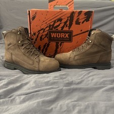 Worx by Red Wing Brown Steel Toe Boots #5635 Men’s Size 12 W2 New
