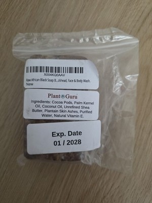 Plant Guru Raw African Black Soap