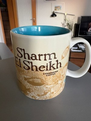 Starbucks Global Icon City Mug   Sharm El Sheikh, Egypt   16oz   Rare   New