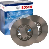 2X Bosch Bremsscheiben Ø306Mm Vorne Passend FÜR Nissan Patrol