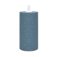 Air Stone for Aquariums or Hydroponics, 4" Cylinder, Fits 4 mm / 0.16" Tubing