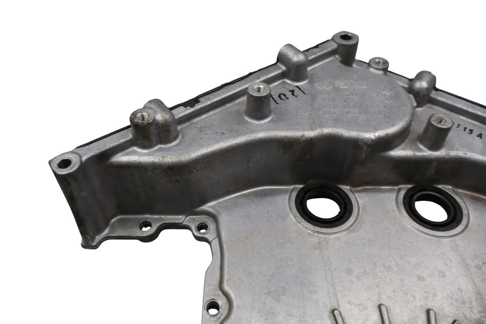 03-13 Bentley Continental GTC Flying Spur Rear Center Lower Crank Cover Oem