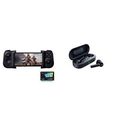 Razer Kishi Mobile Gaming Bundle for Android with Razer Hammerhead Earbuds