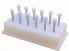 JSP ROUND FG ARKANSAS POLISHERS 12 PIECES