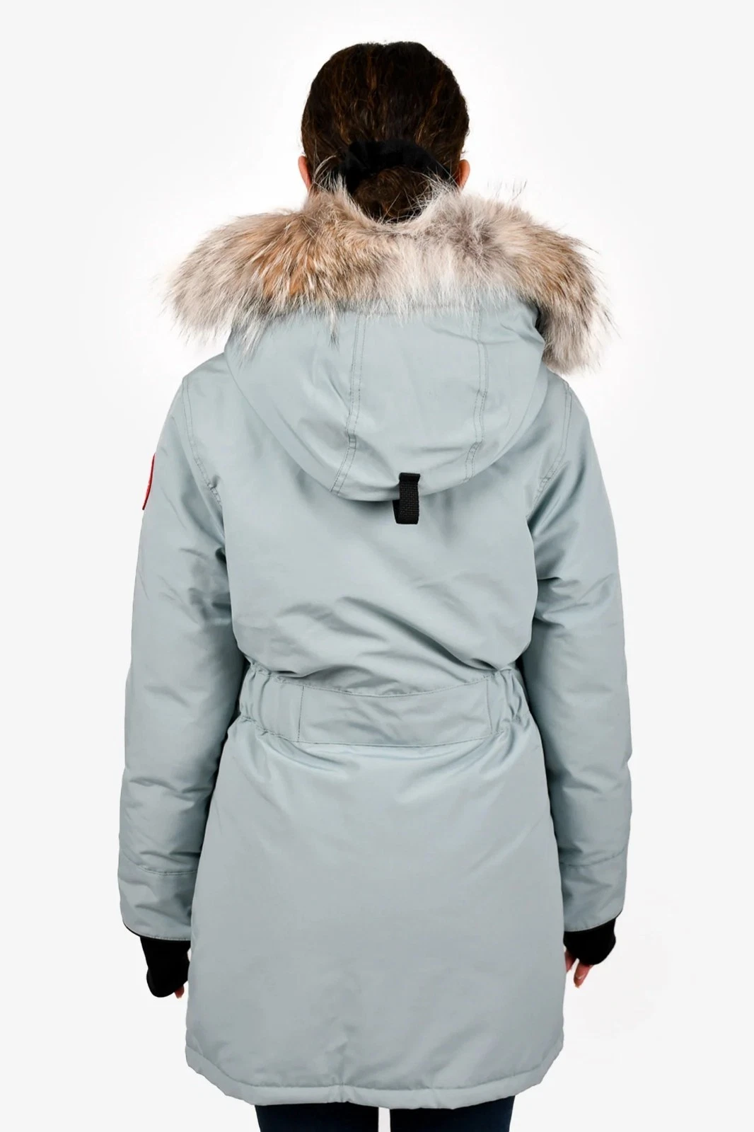 CANADA GOOSE Parka Canada piumino d'oca trillium pelliccia cappuccio