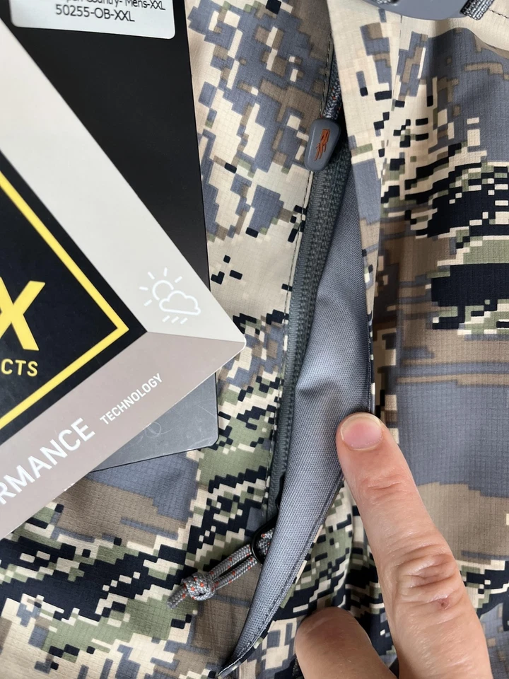 Sitka Dew Point Pants Mens 2XL Optifade Open Country Gore-Tex Waterproof Camo - Image 4 of 4