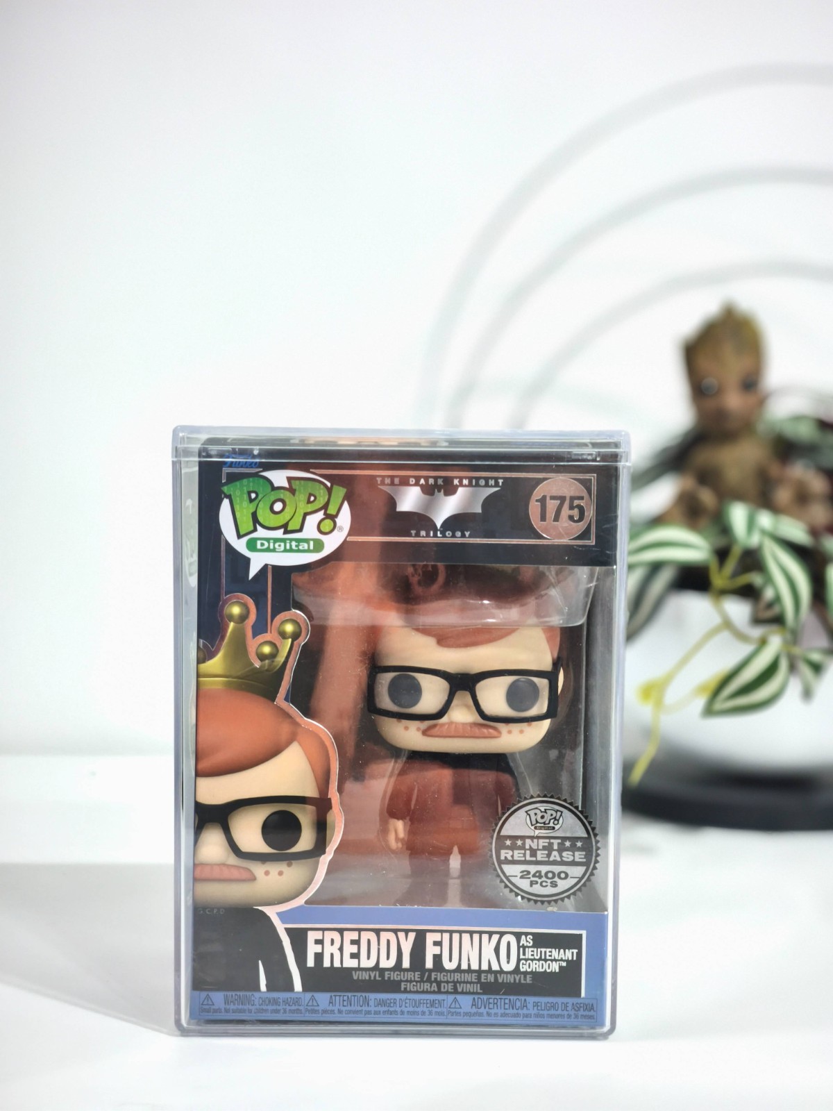 Figurine Batman Funko Pop Lieutenant Gordon N°175 édition rare Digital NFT