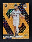 2024-25 Panini Mosaic Stephon Castle #236 Orange Mosaic Prizm Rookie RC /25