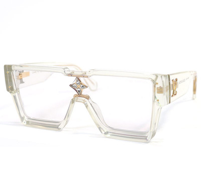 lune　　4/9 LOUIS VUITTON Z1642E Sunglasses Cyclone Monogram Flower Rhinestone
