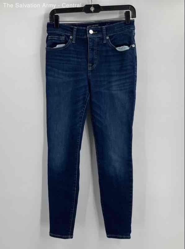 Lucky Brand Womens Blue Dark Wash Denim Skinny Leg Jeans Size 8/29 Regular