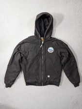 Berne Heritage Jacket Small Black Duck Canvas Active Chore Barn Insulated Work