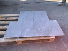 T Shape Hearth Kandla Grey Sandstone. Bespoke cutting of Hearth stones