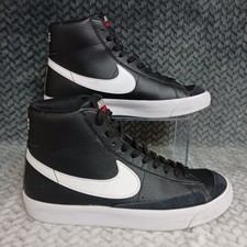 Nike Blazer Mid '77 Black White GS Youth Basketball Sneakers Shoes Size 7Y