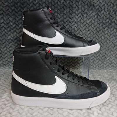 Nike Blazer Mid '77 Black White GS Youth Basketball Sneakers Shoes Size 7Y