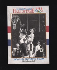 1991 Impel US Olympic Hall of Fame 1964 Mens Basketball #54 USA