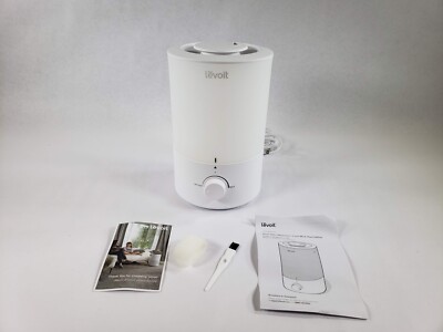 LEVOIT Humidifiers for Bedroom, Quiet (3L Water Tank) Cool Mist Top Fill